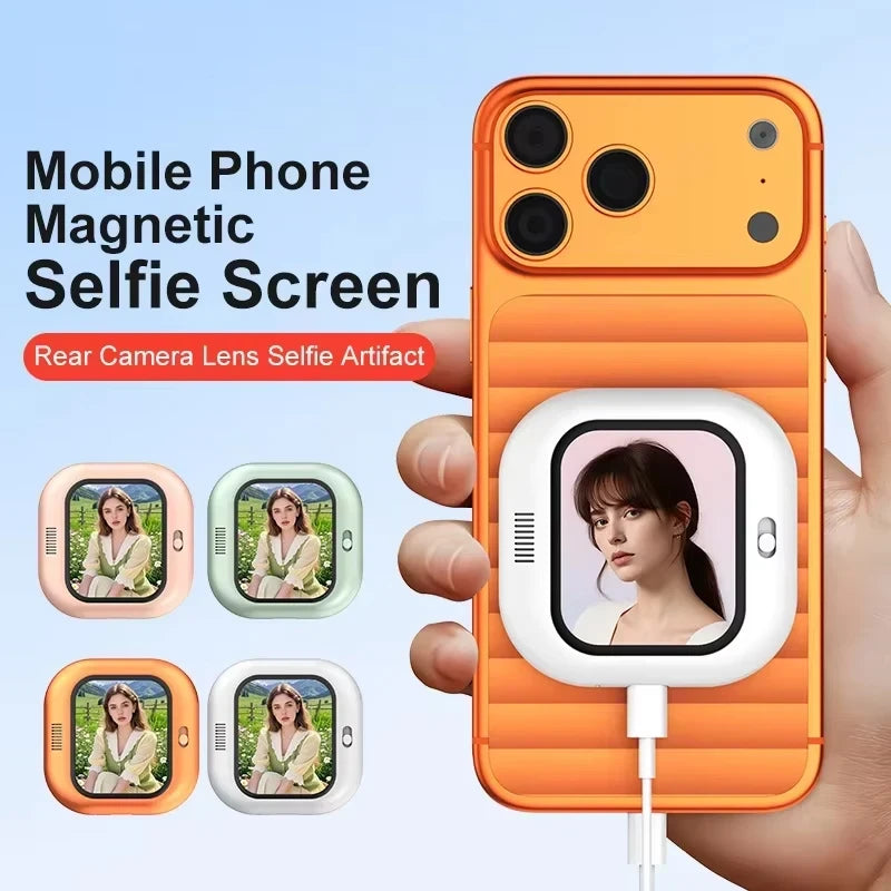 Magnetic Phone Vlog Selfie Monitor